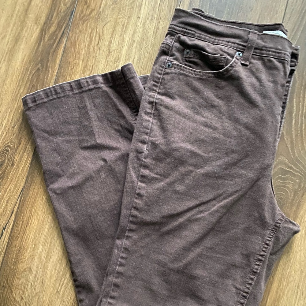 Jones New York Brown Bootcut Jeans